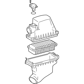 Toyota 17700-21160 Cleaner Assy, Air