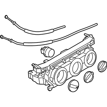 Toyota Yaris iA A/C Switch - 55936-WB001