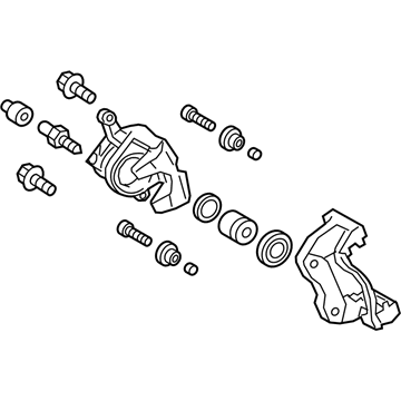 Toyota 47830-47080 Cylinder Assembly, Rear Di