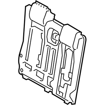 Toyota 71017-06170-C1 Frame Sub-Assembly, Rear Seat