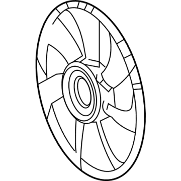 Toyota 16361-77070 Fan