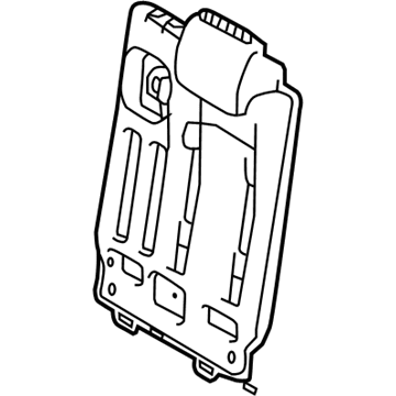 Toyota 71018-06120-C1 Frame Sub-Assembly, Rear Seat