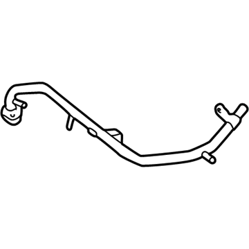 Toyota 16268-22150 Pipe, Water By-Pass