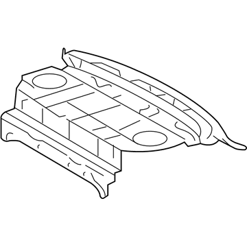 Toyota 64101-06360 Panel Sub-Assembly, Upper