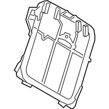 Toyota 71017-F4020 Frame Sub-Assembly, Rear Seat