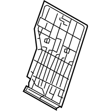 Toyota 71701-47030 Board Sub-Assembly, Rear Seat