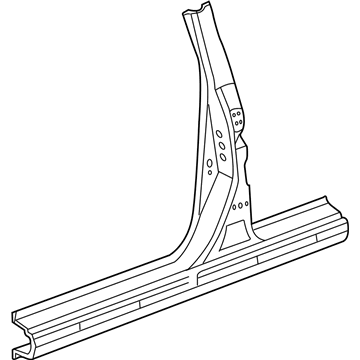 Toyota 61411-52130 Panel, Rocker, Outer RH