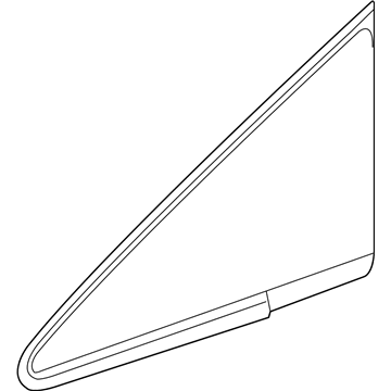 Toyota 62110-47040 Window Assembly, Front Side