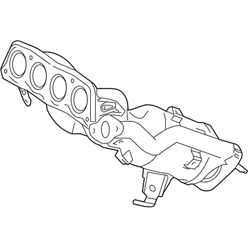 Toyota Camry Catalytic Converter - 17141-F0010