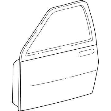 Toyota 67001-0C070 Panel Sub-Assy, Front Door, RH