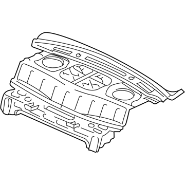 Toyota 64101-06050 Panel Sub-Assy, Upper Back