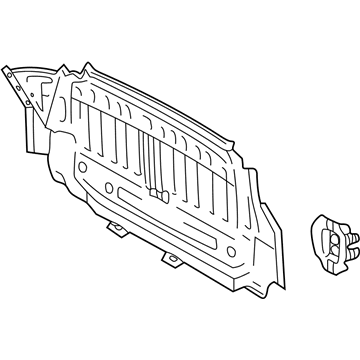 Toyota 58307-06040 Panel Sub-Assy, Body Lower Back