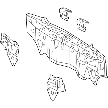 Toyota 58307-0D140 Panel Sub-Assembly, Body