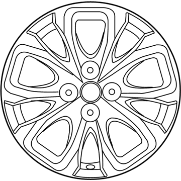 2018 Toyota Yaris iA Spare Wheel - 42611-WB009