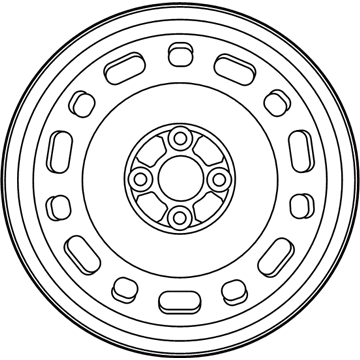 2019 Toyota Yaris Spare Wheel - 42611-WB007