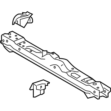 Toyota 53205-42906 Support Sub-Assembly, Ra