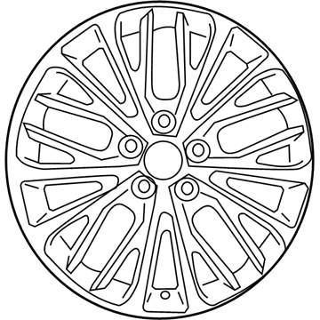 Toyota 42611-33D30 Wheel, Disc