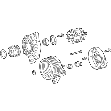 2018 Toyota C-HR Alternator - 27060-0T370