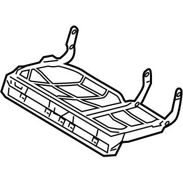 Toyota 71015-0T010 Frame Sub-Assembly, Rear Seat