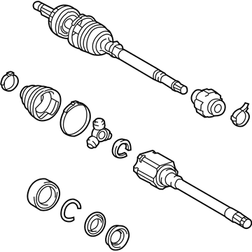 2019 Toyota Highlander Axle Shaft - 43420-0E151