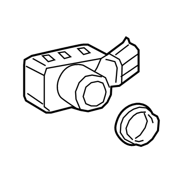 Toyota 89341-06070-J2 Sensor, Ultrasonic