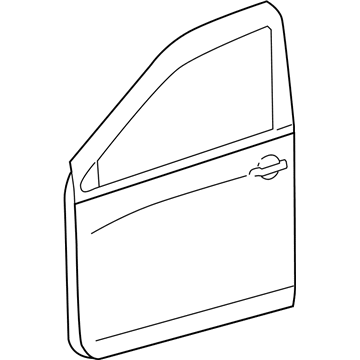 Toyota 67002-0R020 Panel Sub-Assembly, Front D