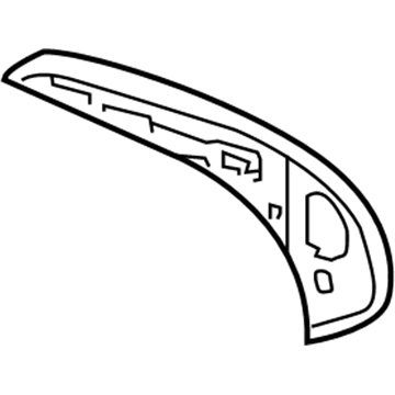 Toyota 87961-12E90 Driver Side Mirror Outside