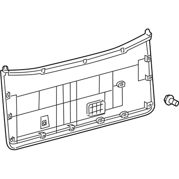 Toyota 67750-0C022-C0 Board Assembly, Back Door