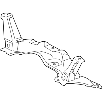 Toyota 51201-0D096 CROSSMEMBER Sub-Assembly