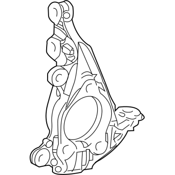 Toyota 43212-0A060 KNUCKLE, STEERING, L