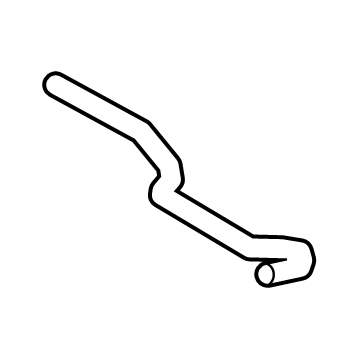 Toyota 16264-0T150 Hose, Water By-Pass