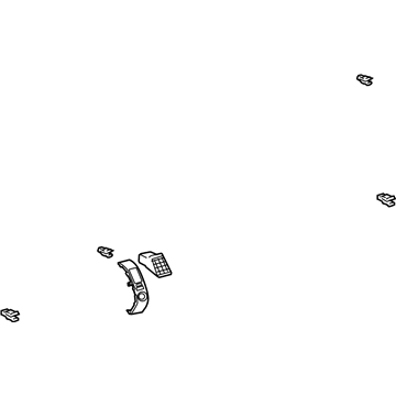 Toyota 55670-47040 Register Assy, Instrument Panel
