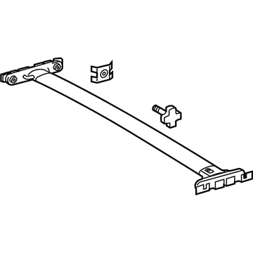 Toyota 63409-60070 Support Sub-Assy, Roof Rack, Center