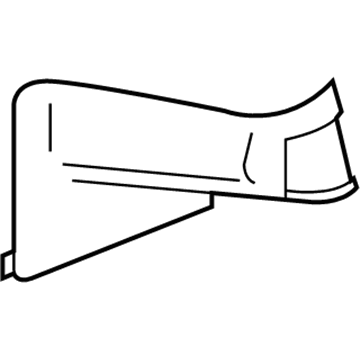 Toyota 87915-42140 Outer Mirror Cover, Lower Right