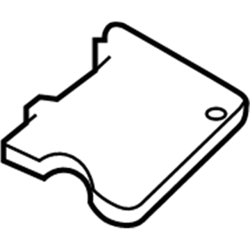 Toyota 86466-06020 Cover, Lane Departure