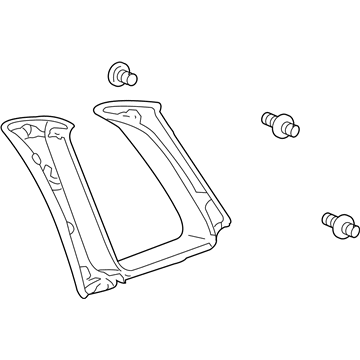 Toyota 62472-52090-B0 Garnish, Roof Side, Inner LH