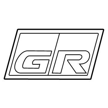 Toyota GR86 Emblem - SU003-09377