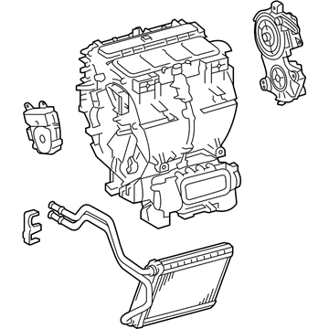 Toyota 87050-0E070 Radiator Assembly, Air C