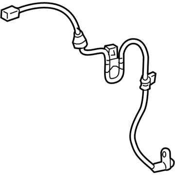 Toyota 89516-0E040 Wire, Skid Control Sensor