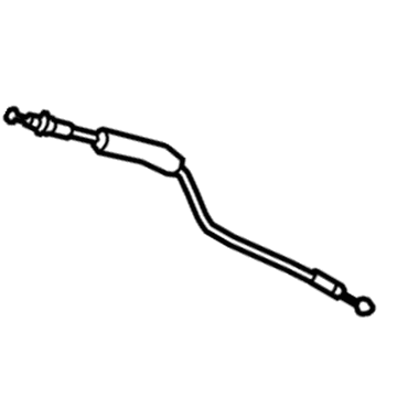 Toyota 69770-F4011 Cable Assembly, Rr Door