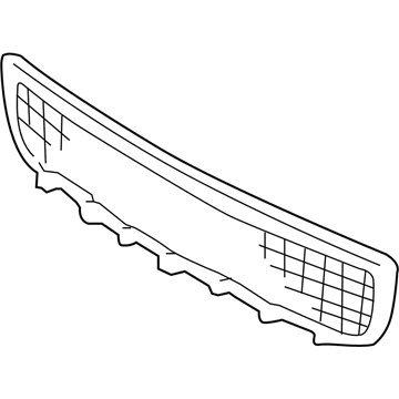 Toyota 53112-0D210 Lower Radiator Grille No.1