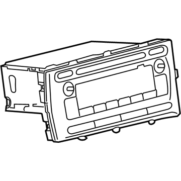 Toyota 86120-52D10 Receiver Assembly, Radio