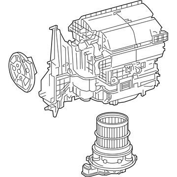 Toyota 87130-42470 Blower Assembly