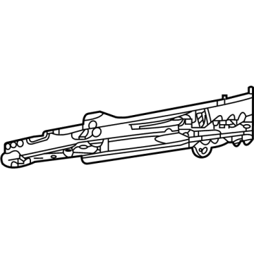 Toyota 57603-08030 Frame Sub-Assembly, Rr S
