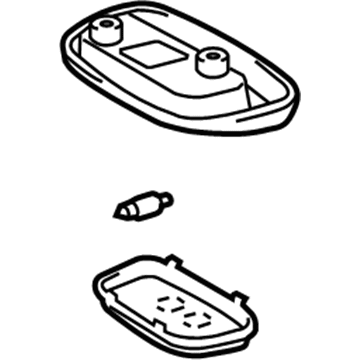 Toyota 81260-46010-B2 Lamp Assembly, Map