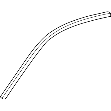 Toyota 62371-06010 Retainer, Roof Side Rail Weather Strip, Rear RH