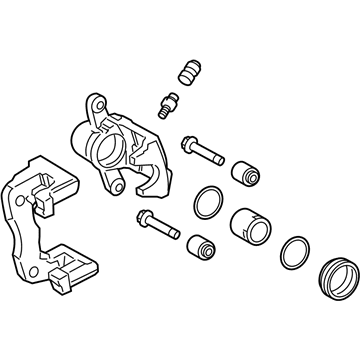 Toyota 47850-06110 Cylinder Assembly, Rear Di