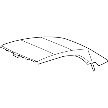 Toyota 65903-06010 Headlining Sub-Assy, Tarpaulin