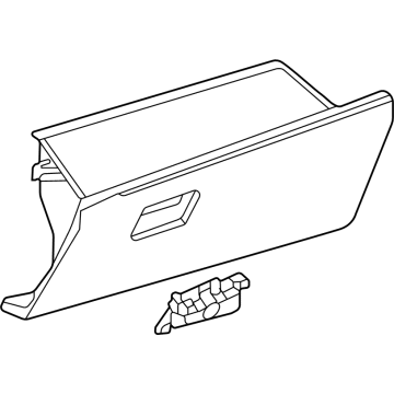 Toyota 55501-0E050-E0 Door Sub-Assembly, Glove