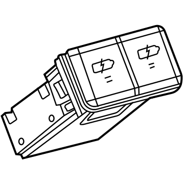 Toyota 85532-0E110 SOCKET, USB CHARGER